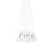 Et2 Starburst 7-Light 12" Wide Satin Nickel Pendant Light E20114-24 - alternate 3
